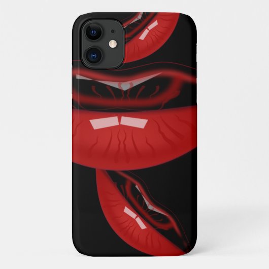 iPhone 11 Hoesje-Kissable Lips Case-Mate iPhone Case (Achterkant)