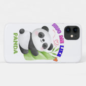iPhone 11 Hoesje - Knuffel me als een panda 🐼 (Achterkant (horizontaal))