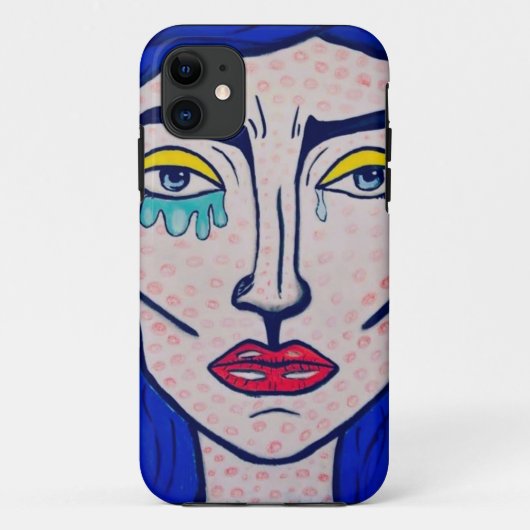 iPhone 11 Hoesje Pop Art Style Mode (Achterkant)