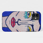 iPhone 11 Hoesje Pop Art Style Mode (Achterkant (horizontaal))
