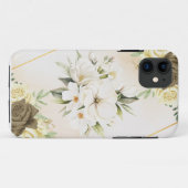 iphone 11 hoesjes Waterverf Bloem (Achterkant (horizontaal))