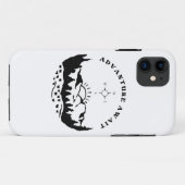 iPhone 11 Hoezen Avontuur Wacht (Achterkant (horizontaal))