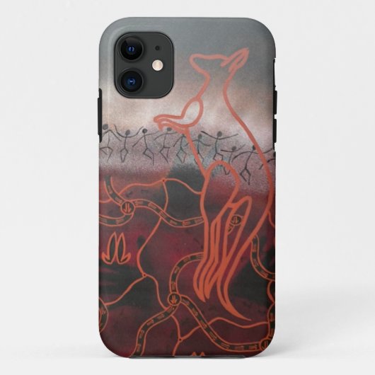 iPhone 11 Kangaroo hoesje (Achterkant)