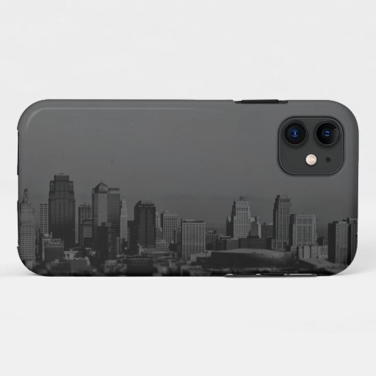 Iphone 11 New York, zwart-wit Case-Mate iPhone Case (Achterkant (horizontaal))