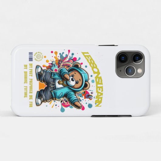 IPHONE 11 PRO DABBING FUTURE LESSONS LEARN CASE (Achterkant (horizontaal))