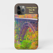 Iphone 11 Pro Hoesje West Virginia Country Road (Achterkant)