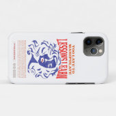 IPHONE 11 PRO MANIPULEER LESSEN LEREN CASE (Achterkant (horizontaal))