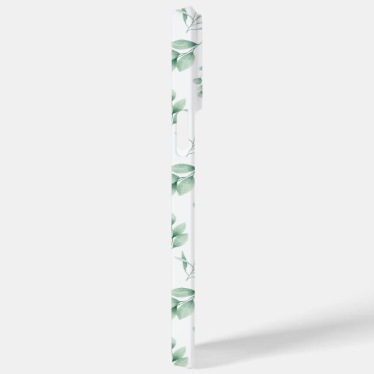 iPhone 11 Pro Max groenbladerpatroon hoesje (Achterkant / Rechts)