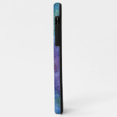 iPhone 11 Pro Max hoesje abstracte kosmos blauw pa (Achterkant/links)