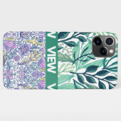 iPhone 11 Pro Max hoesje bloempatroon iPhone Hoesje (Achterkant horizontaal)