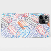 Iphone 11 pro max hoesje kaartpatroon iPhone hoesje (Achterkant horizontaal)