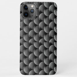 iPhone 11 Pro Max zwart-curve hoesje van patroon iPhone 11Pro Max Hoesje