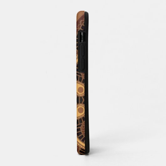 iPhone 11Pro Hoesje Tribal geometrisch patroon (Achterkant/links)