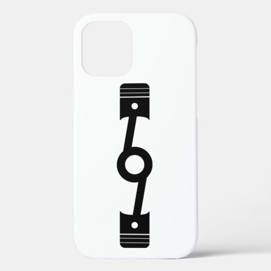 iPhone 12 Boxer Motor Logo Hoesje (Achterkant)