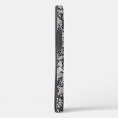 iPhone 12 HOESJE ANTIEK KANTPATROON CUSTOM INITIAA (Achterkant / Rechts)