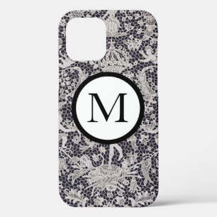 iPhone 12 HOESJE ANTIQUE KANT PATROON AANGEPASTE I