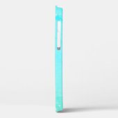 IPHONE 12 HOESJE MATE ANTIEKE KANT AANGEPASTE INIT (Achterkant / Links)