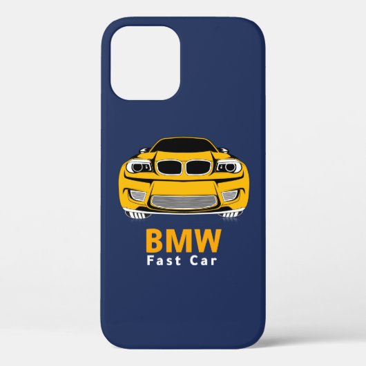 iPhone 12 Hoesjes BMW snelle auto (Achterkant)