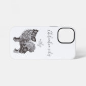 iPhone 12 Mini Case Chihuahua vibes iPhone Hoesje (Achterkant horizontaal)