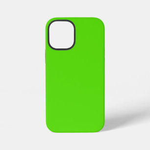 iPhone 12 Mini Hoes Neon Groen Glanzend Hoesje