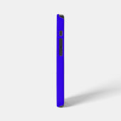 iPhone 12 Mini Hoesje Blauw Glanzend iPhone Hoesje (Linkerkant)