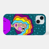 iPhone 12 Mini stevige hoes, Glanzend 15 Case (Achterkant horizontaal)