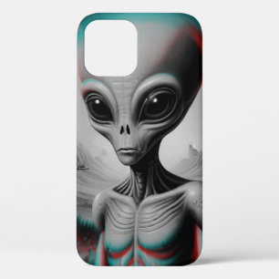 iPhone 12 telefoonhoesje met buitenaards thema Case-Mate iPhone Case