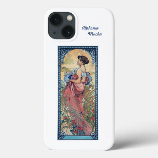 iPhone 13 hoesje Alphonse Mucha Art Nouveau