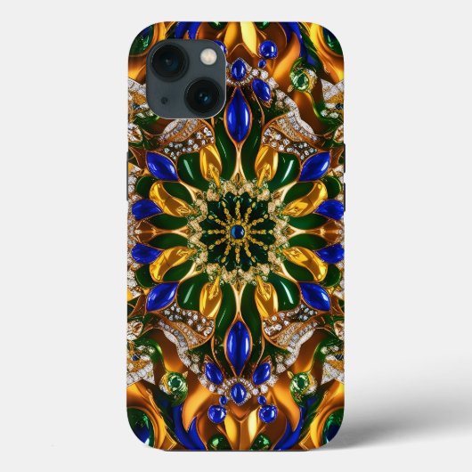 iPhone 13 Hoesje-Mate met Brazilië Kleuren Case-Mate iPhone Case (Achterkant)