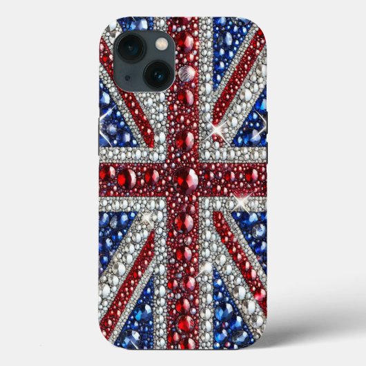 iPhone 13 Hoesje-Mate met Britse kleuren Case-Mate iPhone Case (Achterkant)