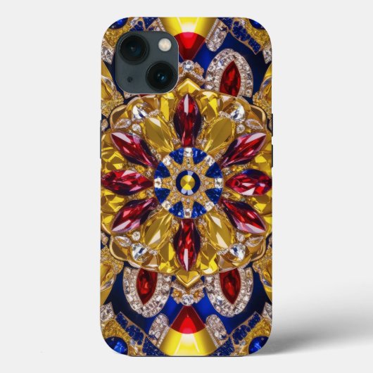 iPhone 13 Hoesje-Mate met Colombia Kleuren Case-Mate iPhone Case (Achterkant)