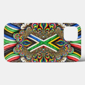 iPhone 13 Hoesje-Mate met Zuid-Afrikaanse kleuren Case-Mate iPhone Case (Achterkant (horizontaal))