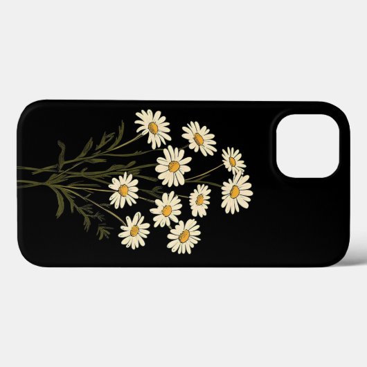 iPhone 13 Hoesje met Daisy Flower Design (Achterkant (horizontaal))