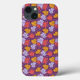 iPhone 13 Hoesje met Retro Bloemenpatroon