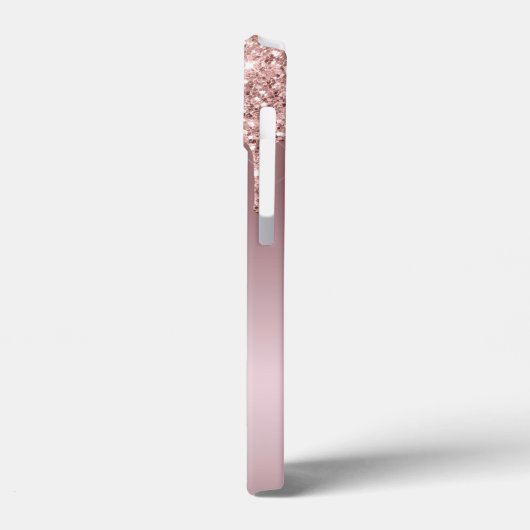 IPhone 13 Hoesje roze diamanten (Achterkant / Links)