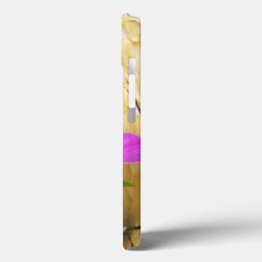 iPhone 13 Hoesje roze orchideeën (Achterkant / Links)