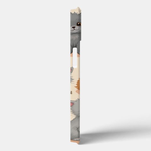 iPhone 13 Hoesjes Schattige kittenpatroon (Achterkant / Rechts)