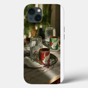 iPhone 13 Hoesjes Vreedzaam Afbeeldingen van koffi Hoesje