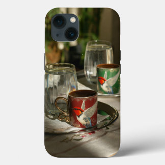 iPhone 13 Hoesjes Vreedzame Koffie Cup Afbeelding