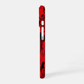 iPhone 13 Mince Case, Brillante - Red Vortex 16 Hoesje (Linkerkant)