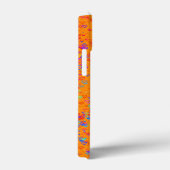 iPhone 13 Mini Hoesje Oranje en gemengd kleurenhar (Achterkant / Rechts)