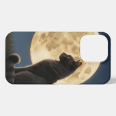 iPhone 13 Pro cat and moon phone case iPhone Hoesje (Achterkant horizontaal)