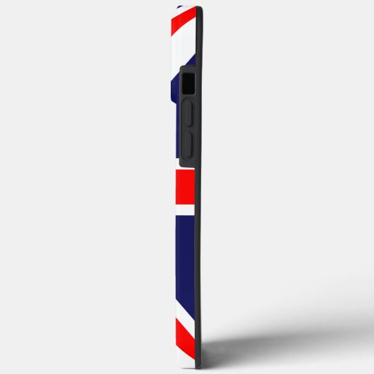 iPhone 13 Pro Max Cell Hoesje Union Jack Flag (Achterkant / Links)