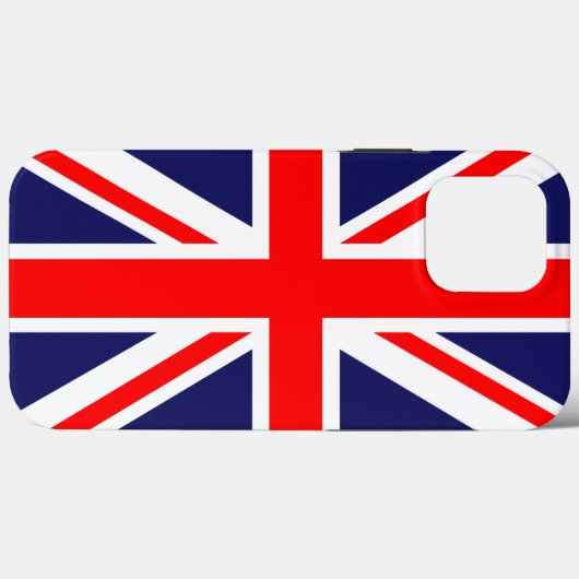 iPhone 13 Pro Max Cell Hoesje Union Jack Flag (Achterkant (horizontaal))