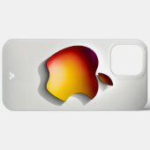 iPhone 13 Pro Max hoes met kleurrijke Apple logo (Achterkant (horizontaal))