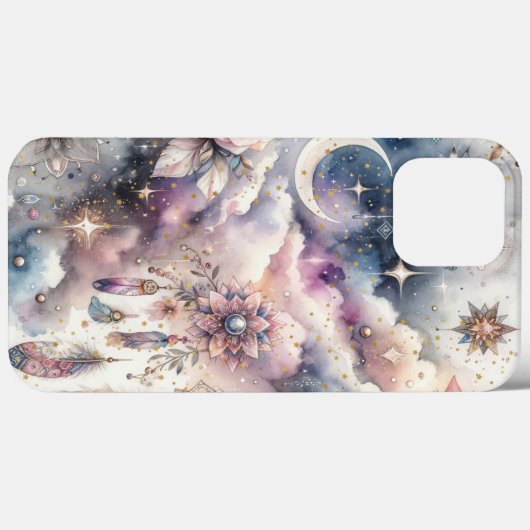 iPhone 13 Pro Max Hoesje in Celestial Design (Achterkant (horizontaal))