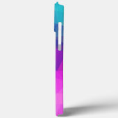 iphone 13 pro max hoesje kleurrijke achtergrond (Achterkant / Links)