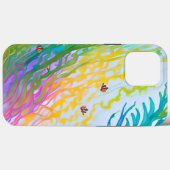 iPhone 13 Pro Max Hoesje met kleurrijk Zee (Achterkant (horizontaal))