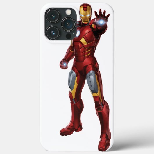 Iphone 13 pro Max Hoesjes in Ironman Schiet op sen (Achterkant)