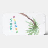 iPhone 13 Summer Vibes Palm Tree Case-Mate iPhone Case (Achterkant (horizontaal))